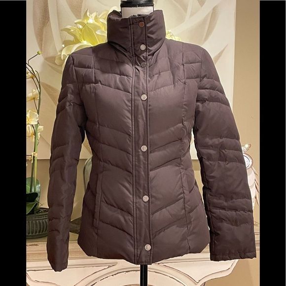 Kenneth Cole Jackets & Blazers - Kenneth Cole Reaction Brown puffer  Coat size small